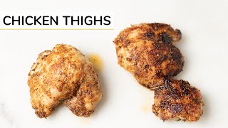 BEST BAKED CHICKEN THIGHS  easy recipe [upl. by Phemia]