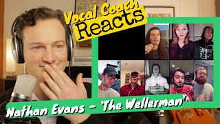 Vocal Coach REACTS  Nathan Evans The Wellerman [upl. by Rowe491]