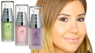 ELF Studio Face Primers  These Are AMAZING A MUSTHAVE [upl. by Grantham]