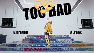 GDRAGON  TOO BAD feat Anderson Paak Official Video [upl. by Botnick586]