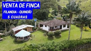 VENTA DE FINCA EN FILANDIA QUINDÍO COLOMBIA [upl. by Enna]