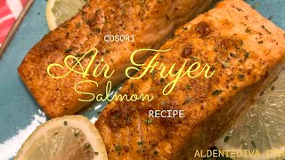 Cosori Air Fryer Salmon Recipe [upl. by Indihar]