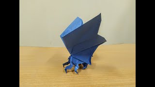 Origami Mothra Godzilla King Of Monsters [upl. by Olegnaed]