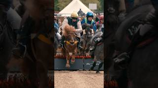 Shetland Pony Racing at Royal Windsor [upl. by Ennaitak]