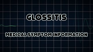 Glossitis Medical Symptom [upl. by Filberte924]