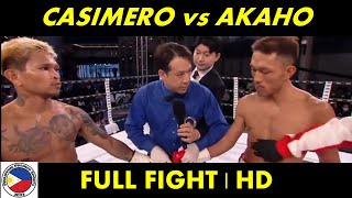 CASIMERO vs AKAHO  FULL FIGHT HD [upl. by Tenahs998]