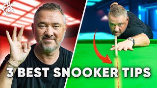 3 Simple Snooker Tips Easy To Do [upl. by Gnuhn]