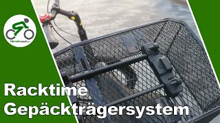 Racktime Gepäckträger mit Racktime Adapter einfach erklärt [upl. by Ullman747]