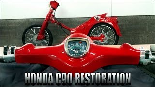 Its Getting Exciting Now Part 5  Honda C90 FULL RESTORATION [upl. by Larissa508]