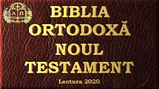 01 Evanghelia după Matei  Noul Testament  Biblia Ortodoxă  Lectură 2020 [upl. by Nevaj764]