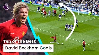 David Beckham Best Goals [upl. by Marela150]