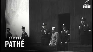 Tojo And Aides Sentenced For War 1948 [upl. by Granger]