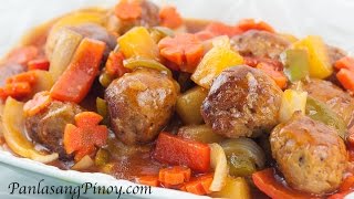 Sweet and Sour Meatballs [upl. by Dorri]