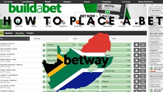 How to bet on Betway South Africa [upl. by Aniluj]