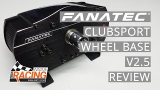 Fanatec ClubSport Wheel Base V25 Review [upl. by Yrellih]