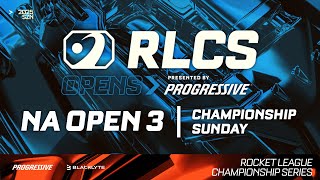 NA OPEN 3  CHAMPIONSHIP SUNDAY  BIRMINGHAM MAJOR  RLCS 2025 [upl. by Adner215]