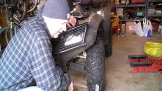 How to Honda Rincon Service Part 4 [upl. by Maller797]