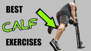 Top 5 Calf Exercises with Dumbbells [upl. by Tootsie]