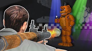 STUCK IN THE FNAF PIZZERIA  Garrys Mod Gameplay  Gmod Five Nights At Freddys Survival [upl. by Uba]