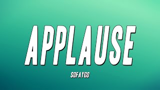 oFaygo  Applause Lyrics [upl. by Oterol944]