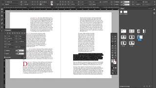 Indesign Working with indents [upl. by Cchaddie683]