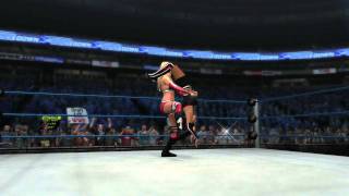 WWE 12  Michelle McCool Finisher [upl. by Ahsinaj]