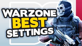 COD Warzone BEST settings for CONSOLE Xbox One amp PS4  PC  Warzone Tips [upl. by Maltz150]