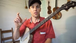 Two Finger Banjo Traditional Techniques [upl. by Harol]