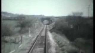 Bridport to Maiden Newton by train in 1975 [upl. by Nirual]