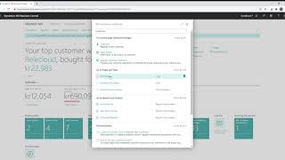 Dynamics 365 Business Central Post Invoice and Receive Payment using Cash Receipt Journal [upl. by Lebanna]