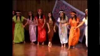 DABKE folk dance Lebanese with FERNANDA BAEZ [upl. by Wain]