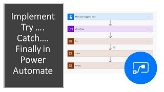 Implement Try Catch and Finally in Power Automate [upl. by Dareg]