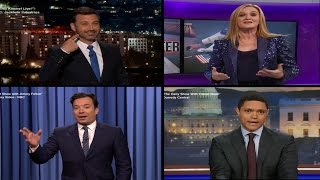 Late Night Hosts React to Donald Trumps Win [upl. by Burroughs]