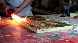 How To Wood Burn With a Torch [upl. by Reniar]