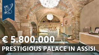 Historical palace for sale in Assisi  Umbria Italy  Ref 3413 [upl. by Fish861]