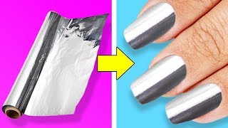 26 HACKS PARA TUS UÑAS QUE DEBES PROBAR [upl. by Ytsihc72]