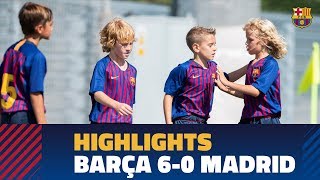 HIGHLIGHTS Barça U10 A 60 Real Madrid [upl. by Enelam]