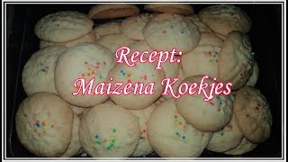 Recept Maizena koekjes Priyaswereld [upl. by Yrehc824]