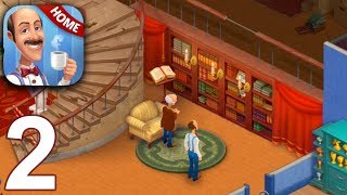 HOMESCAPES Story Walkthrough Gameplay Part 2  Day 2 iOS Android [upl. by Irok]