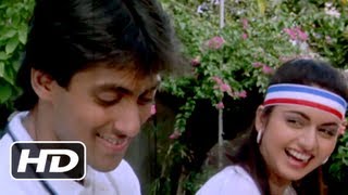 Tum Ladki Ho  Salman Khan Bhagyashree  Maine Pyar Kiya  Best Romantic Song [upl. by Nnylharas]