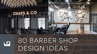 80 Barber Shop Design Ideas [upl. by Eelrahc]