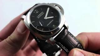 Panerai Luminor Marina 3 Days PAM 392 Luxury Watch Review [upl. by Himelman14]