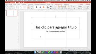 Como hacer un tríptico en Power Point sin plantilla [upl. by Htiekel]