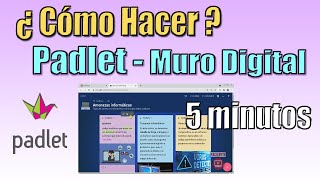 como hacer un padlet [upl. by Ruthe760]