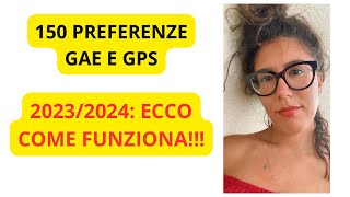 150 preferenze GPS 20232024 COME FARE [upl. by Muhcon]