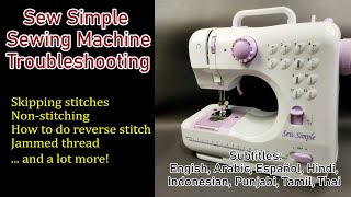 How to Troubleshoot Sew Simple Sewing Machine Common Issues [upl. by Sherar]