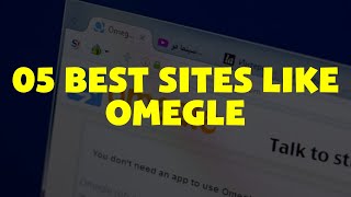 The Best Omegle Alternatives  2021 [upl. by Siryt569]