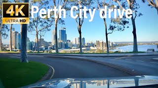 Perth Western Australia City Drive [upl. by Idoj]