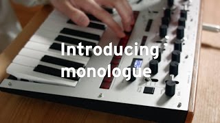 Introducing KORG monologue [upl. by Nylauqcaj821]