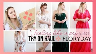 FLORYDAY TRY ON HAUL  revue honnête comme toujours [upl. by Anairol]